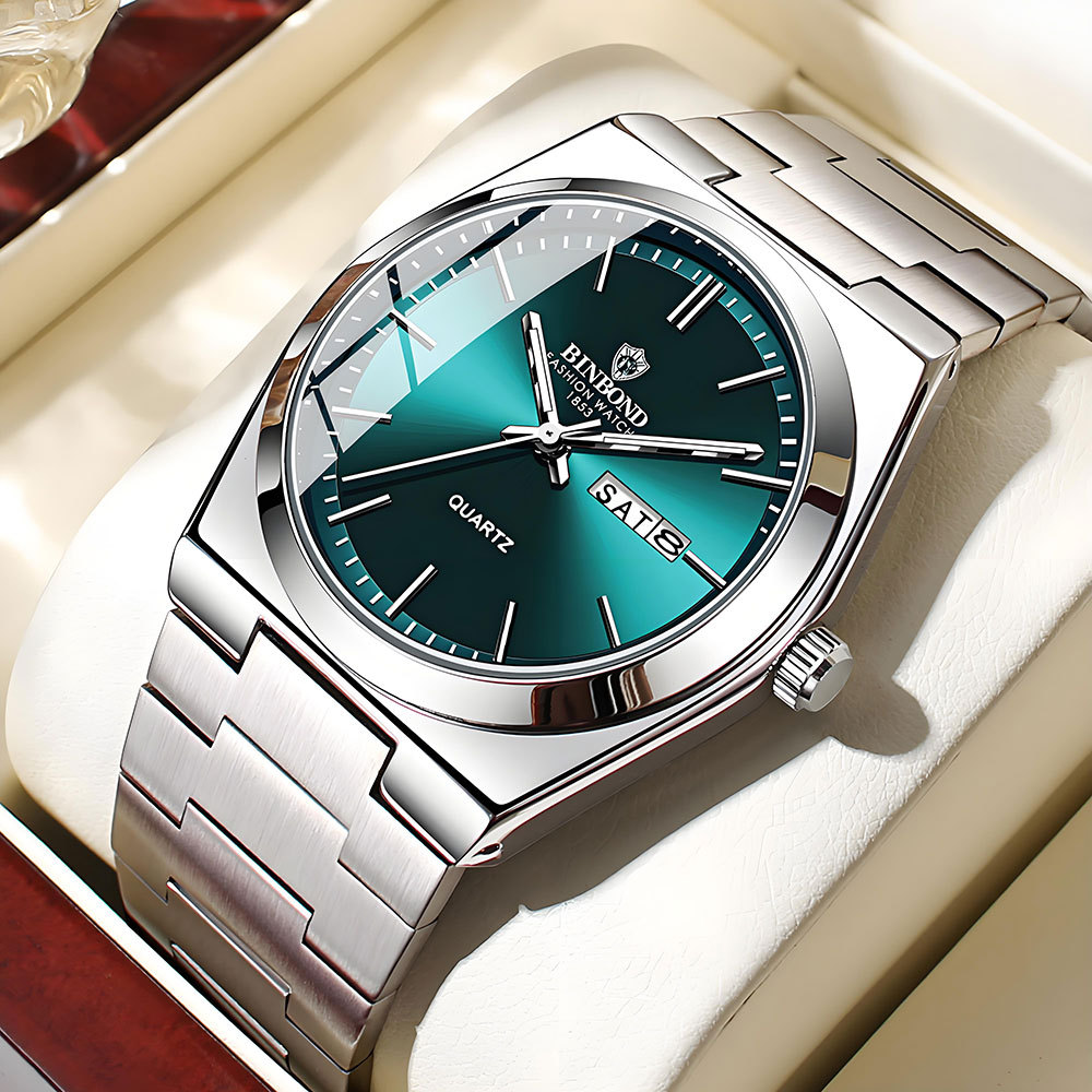 Seiko Watch 5 Sports - BINBOND Genuine Men Watch Light Luxury