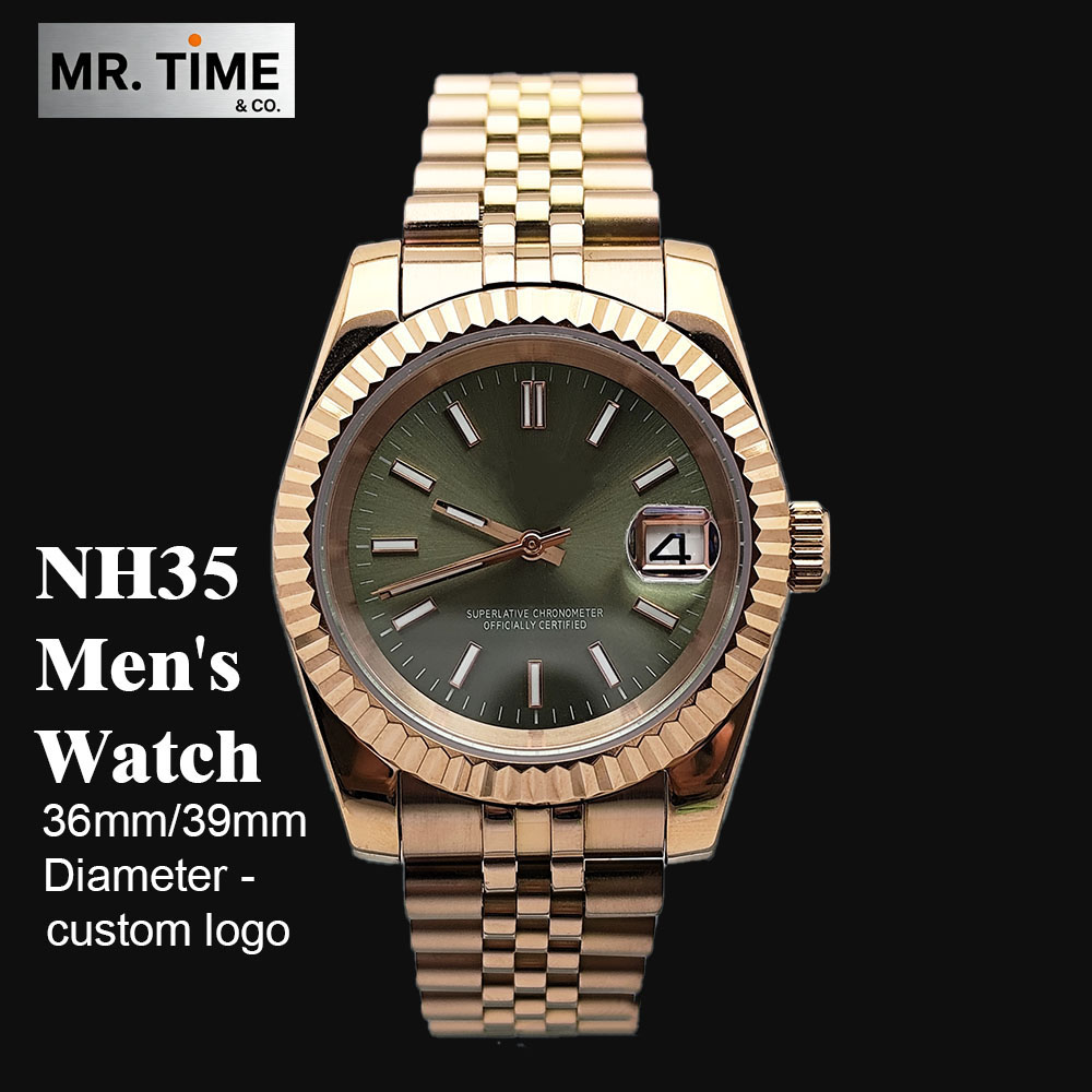 NH35 Watch Men's Watch Automat - đánh giá và giá Cartier Watch Santos