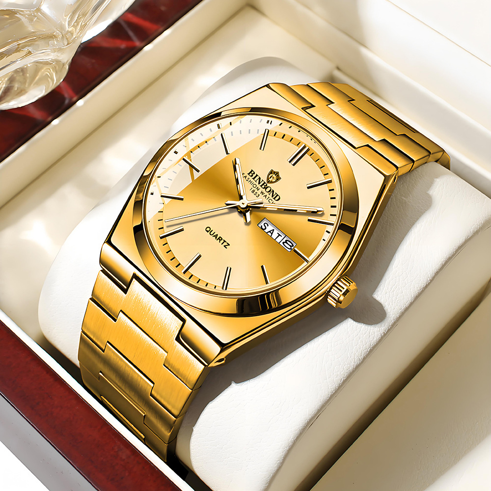 BINBOND Genuine Men Watch Ligh - đánh giá và giá Seiko Watch 5 Sports