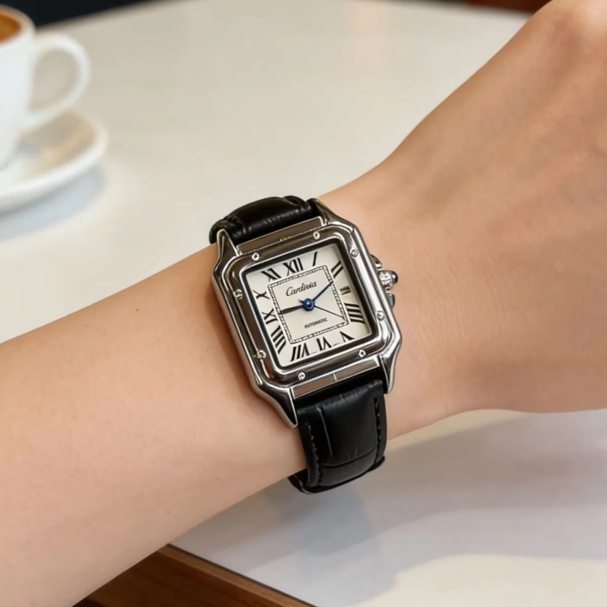 Retro Square Women's Quartz Wa - đánh giá và giá Cartier Watch Santos