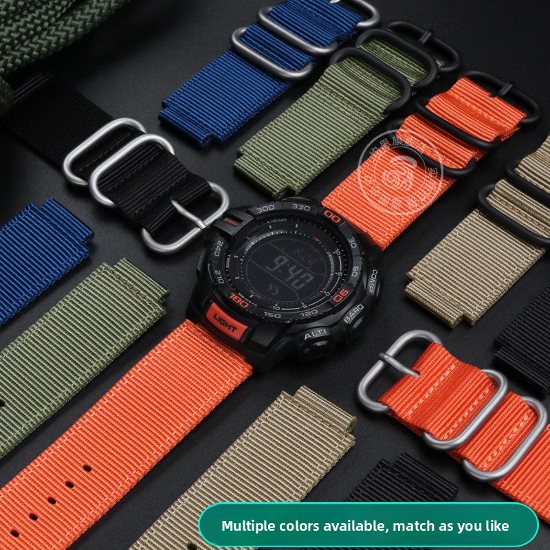 Nylon Watch Strap For Casio G- - đánh giá và giá Casio Watch G-Shock Dw-5600
