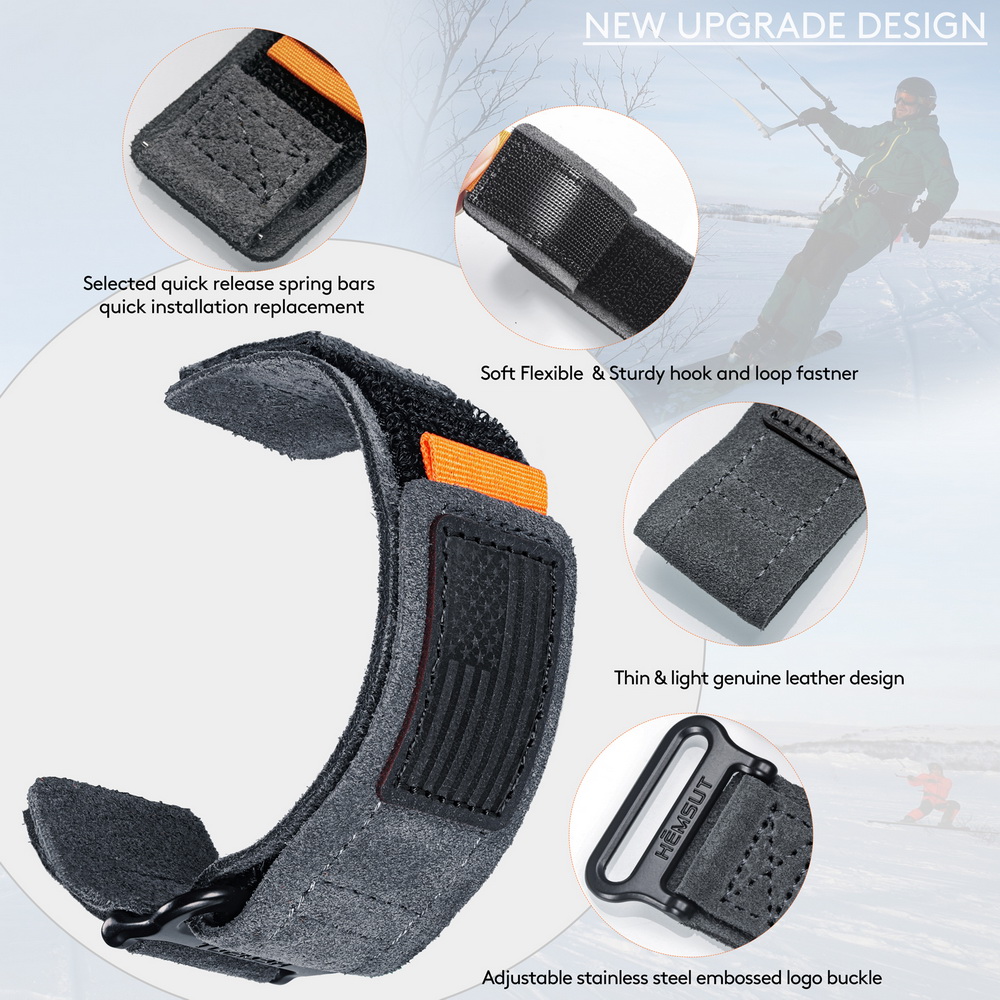 Suede Cowhide Watch Bands Quic - đánh giá và giá Suede Strap Watch