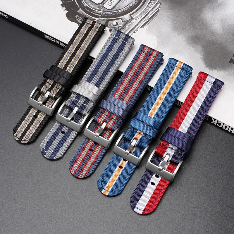 18mm 20mm 22mm 24mm Soft Nylon - đánh giá và giá Omega Watch Seamaster