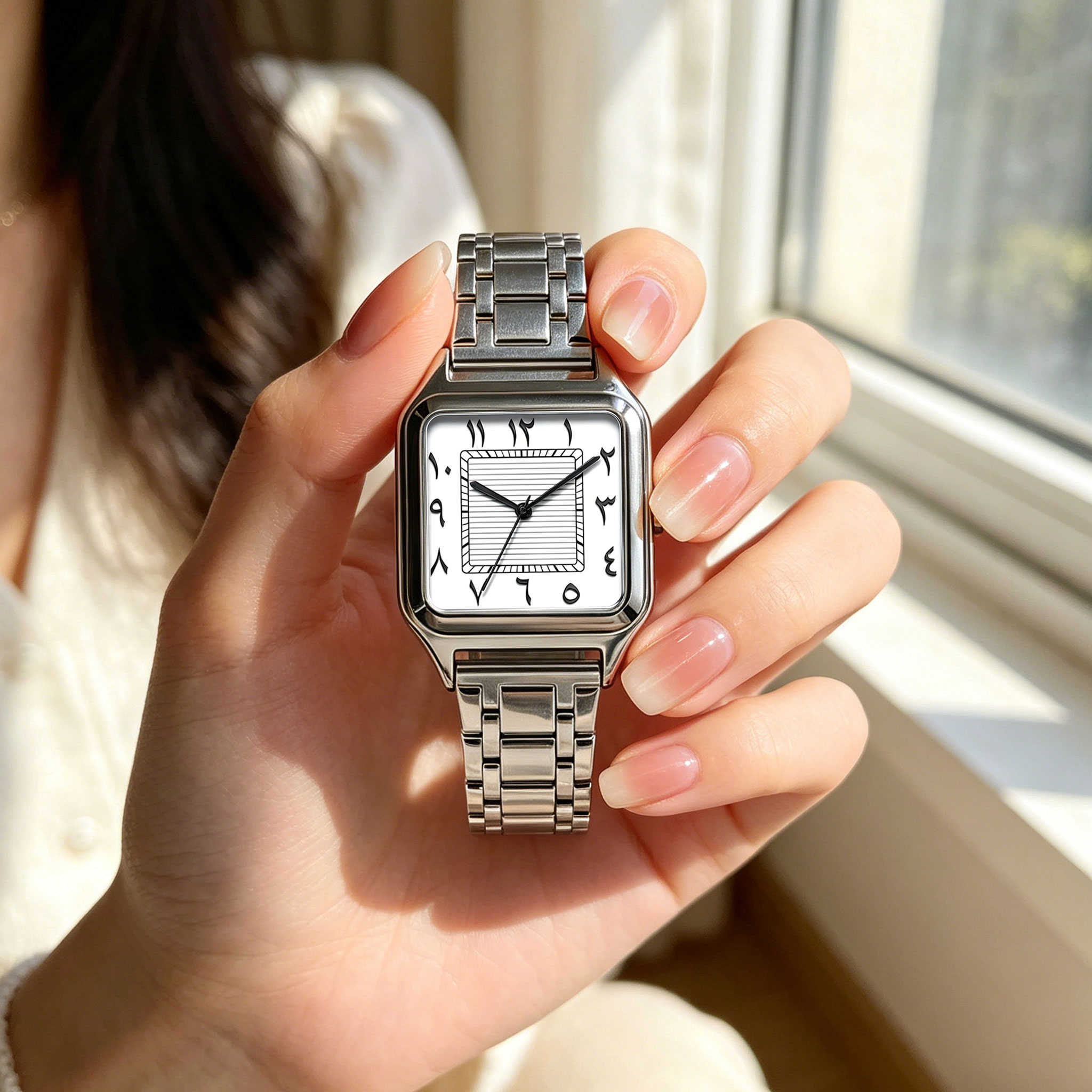 Ladies' Square Luxury Watch, A - đánh giá và giá Cartier Watch Santos