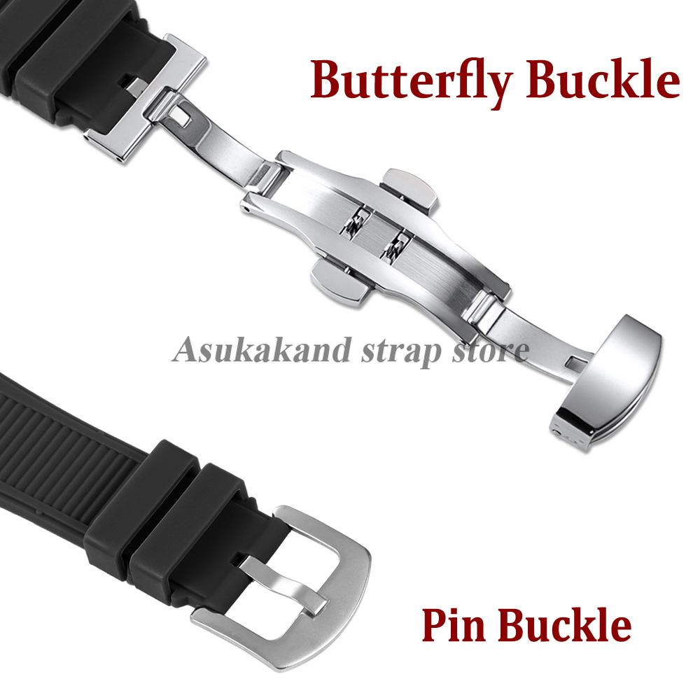 Silicone Watch Strap 25*13mm F - đánh giá và giá Patek Philippe Watch Nautilus