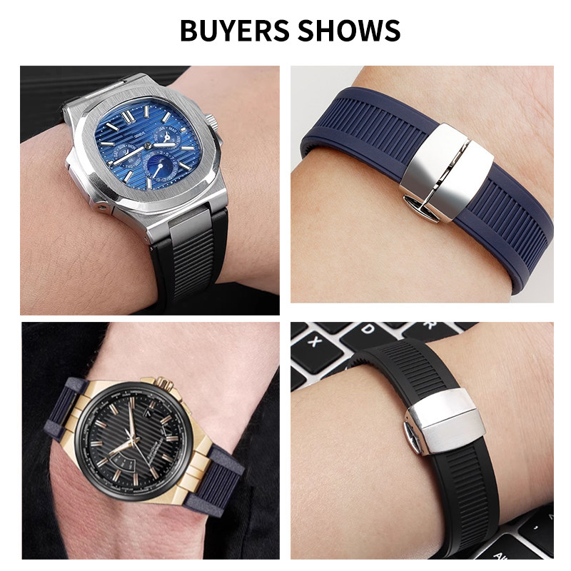 Silicone Watch Strap For Patek - đánh giá và giá Patek Philippe Watch Nautilus