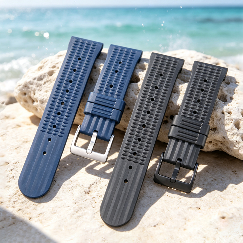20MM 22MM  Silicone Watch Stra - đánh giá và giá Seiko Watch 5 Sports